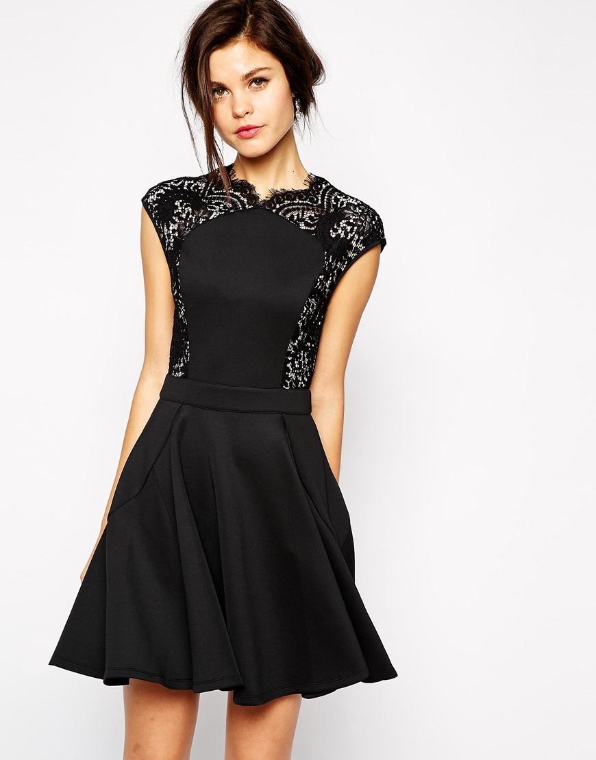 Short Black Bridesmaid Dress