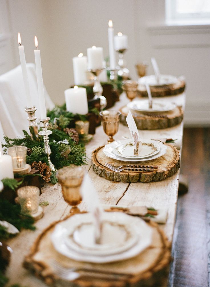 Winter White Wedding Tablescape