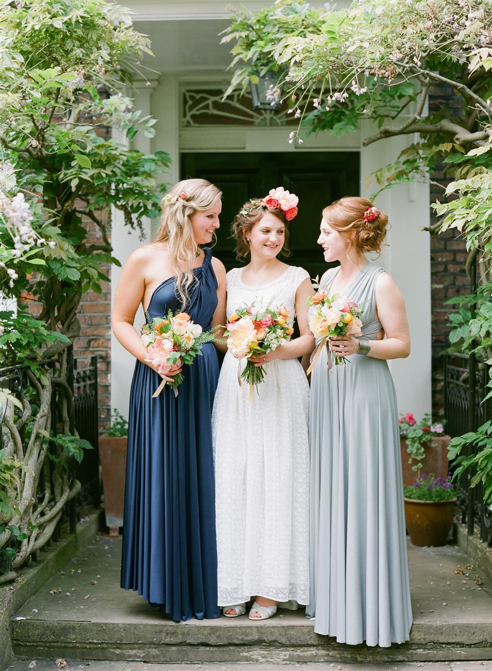 Bridesmaids - A 1940s Wedding Dress for a Sweet Spring Wedding from Taylor & Porter Photography