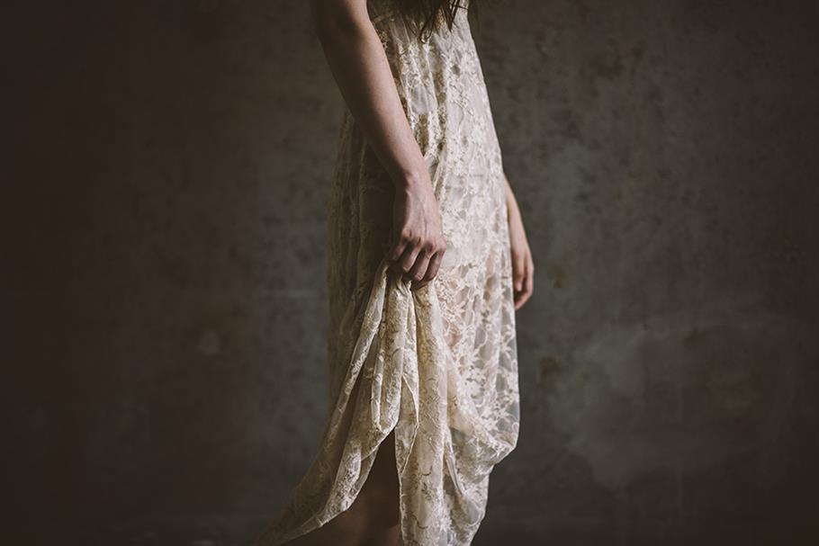 Blush Lace Dress from Mignonne Handmade