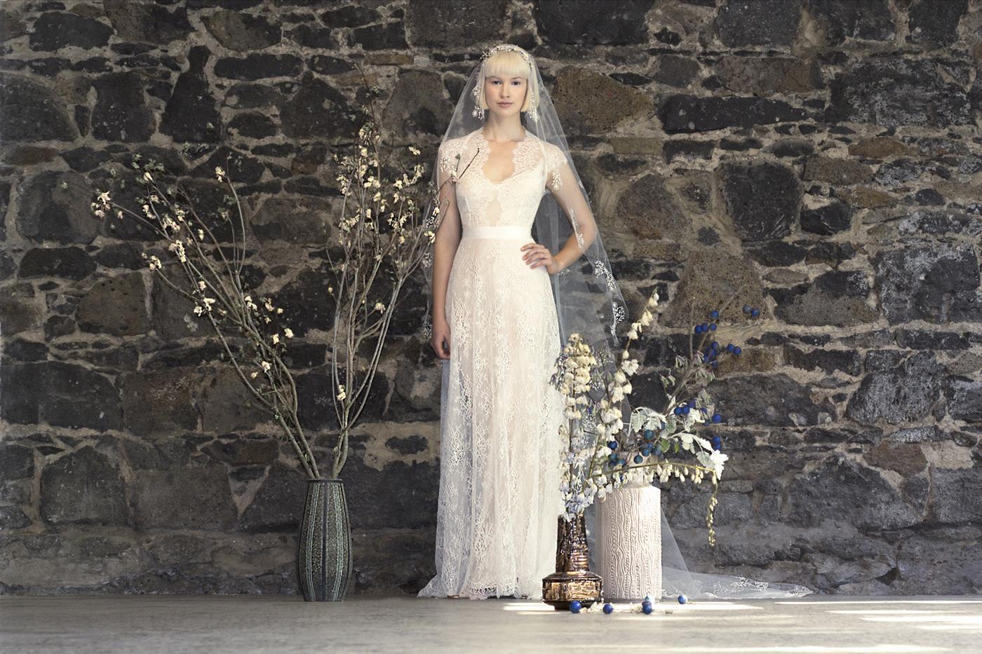 Gwendolynne White - Adelaide Ivory Wedding Dress