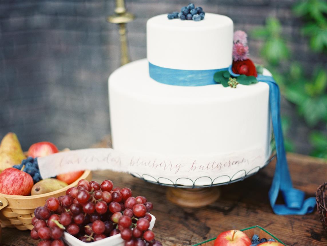 Wedding Cake - "The Secret Garden" A Romantic Garden Wedding Inspiration Shoot