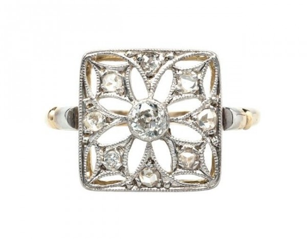 25 Fabulous Vintage Engagement Rings : Chic Vintage Brides