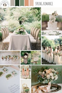 Romantic Spring Wedding Inspiration Board