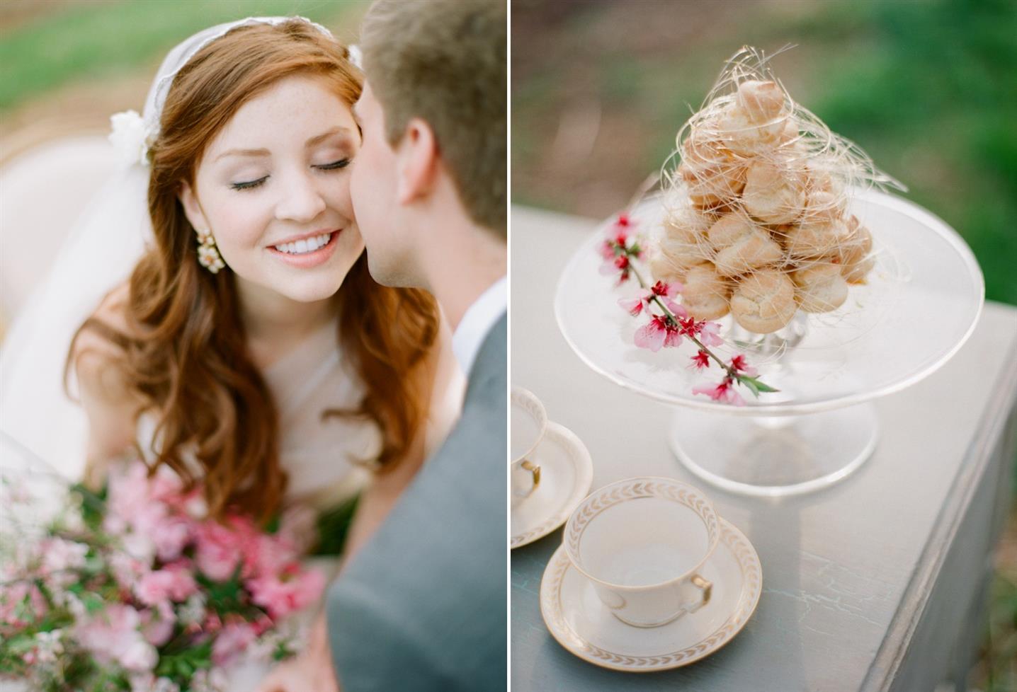 The Prettiest Pink Spring Wedding Inspiration Shoot In A Blossom-Filled Orchard