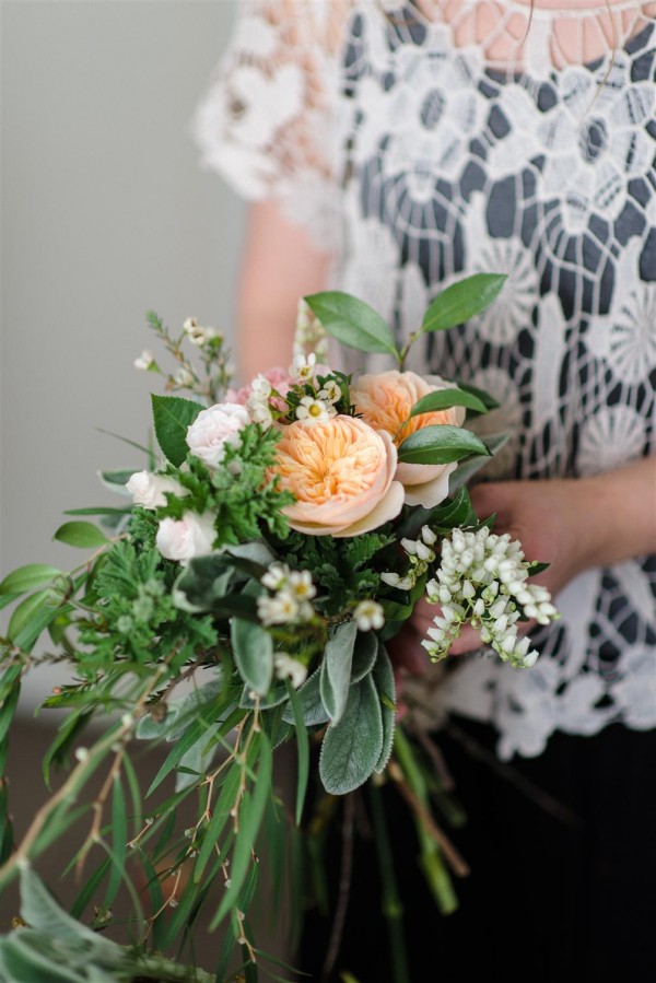 A Country Garden Inspired Bridal Bouquet Recipe : Chic Vintage Brides