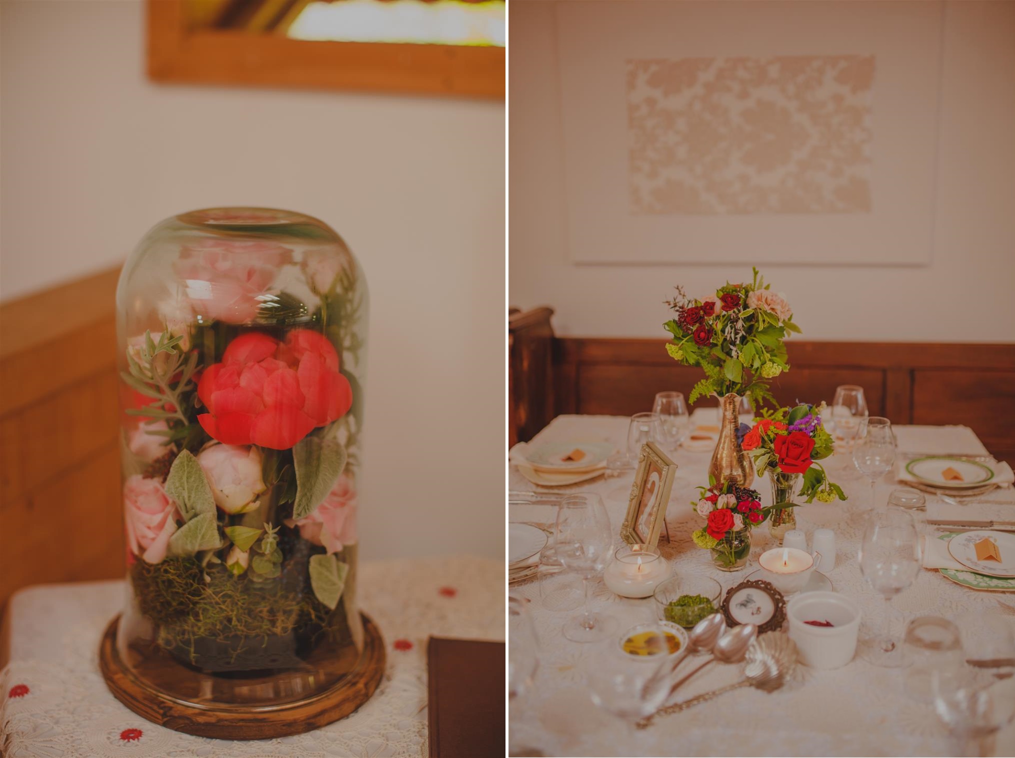 Wedding Reception - An Elegant Spring Vintage Wedding