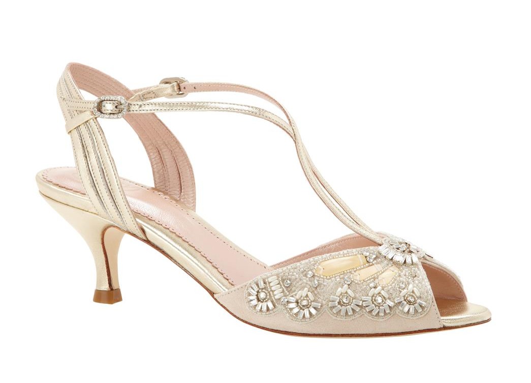 Stunning New Spring 2015 Bridal Shoes from Emmy London - Ella Gold