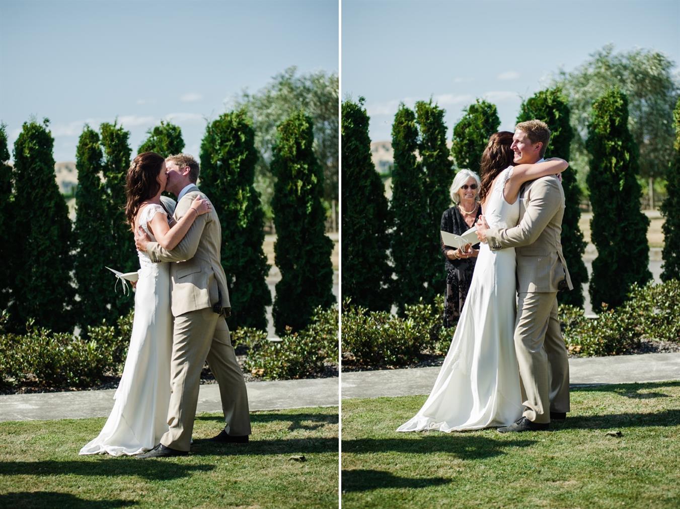 A Stunning Summer Winery Wedding in White from Meredith Lord Photography