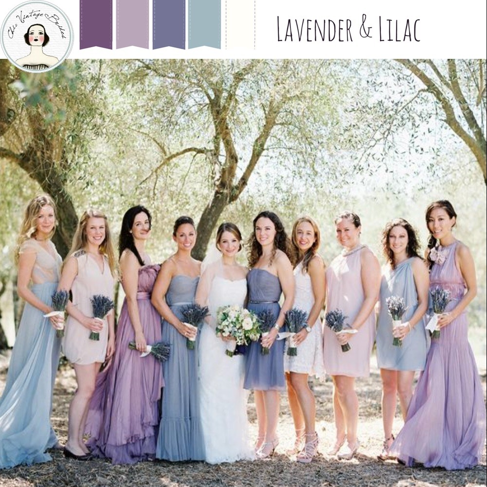 A Romantic Lilac & Lavender Wedding Inspiration Board : Chic Vintage Brides