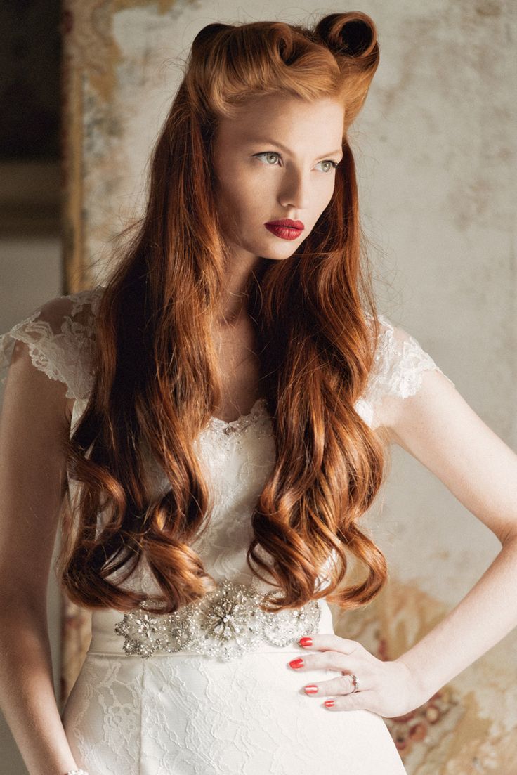 Ridiculously Romantic Bridal Hair Styles - Long & loose