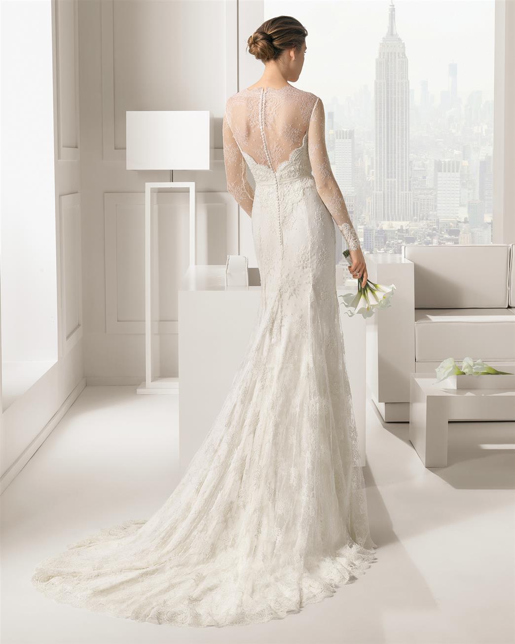 Long Sleeve Wedding Dress from Rosa Clara 2015 Collection - Santafe