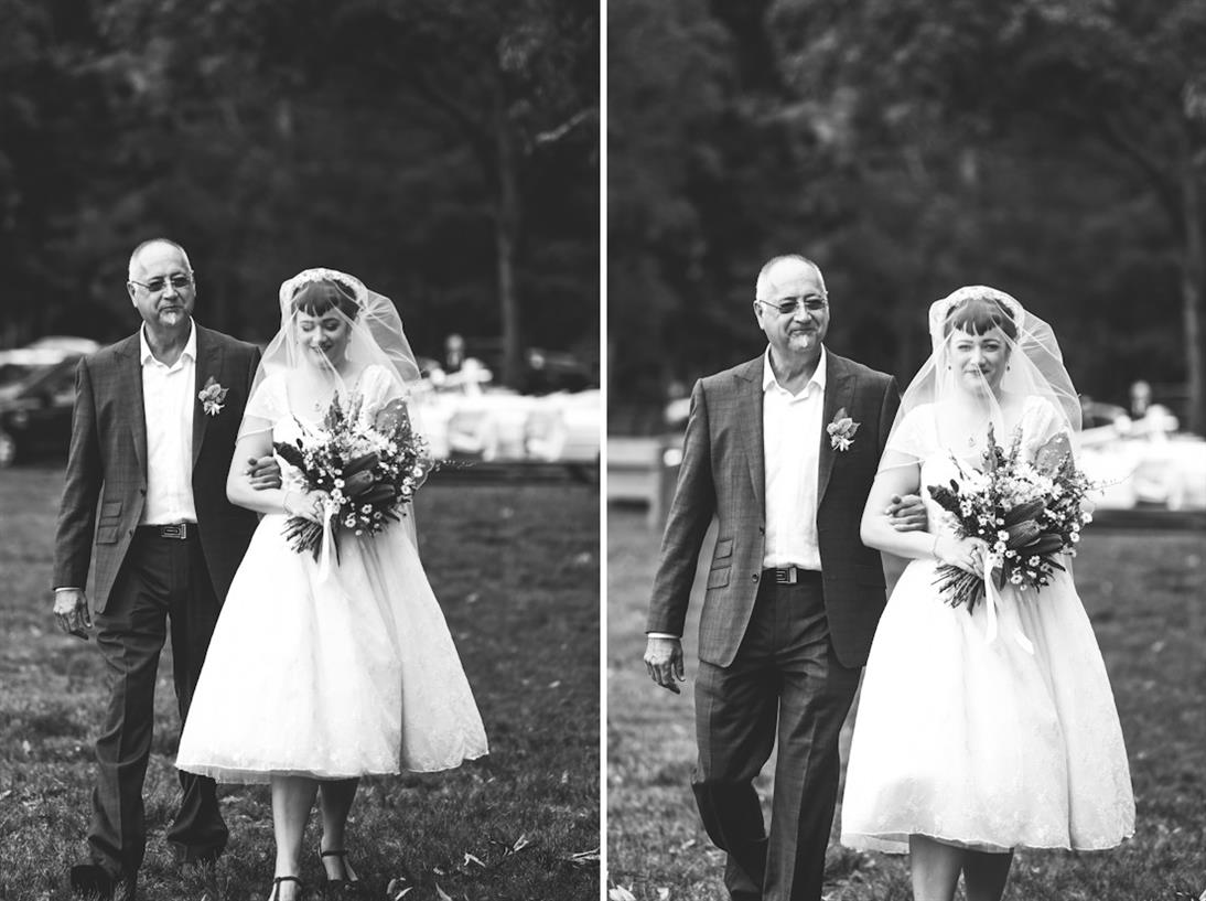 Vintage Bride - A 1950s Inspired Woodland Wedding