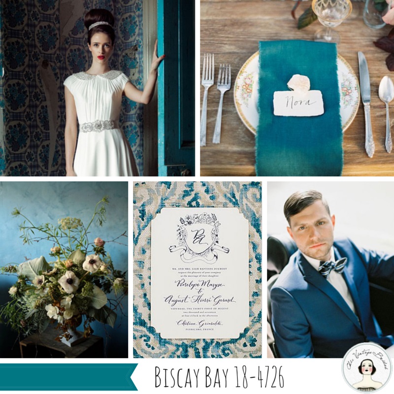 Fall 2015 Wedding Colours - Biscay Bay