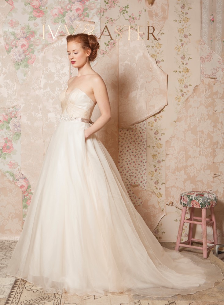 Carolina Rose - 'Through the Flowers' Ivy & Aster's Charming Spring 2016 Bridal Collection