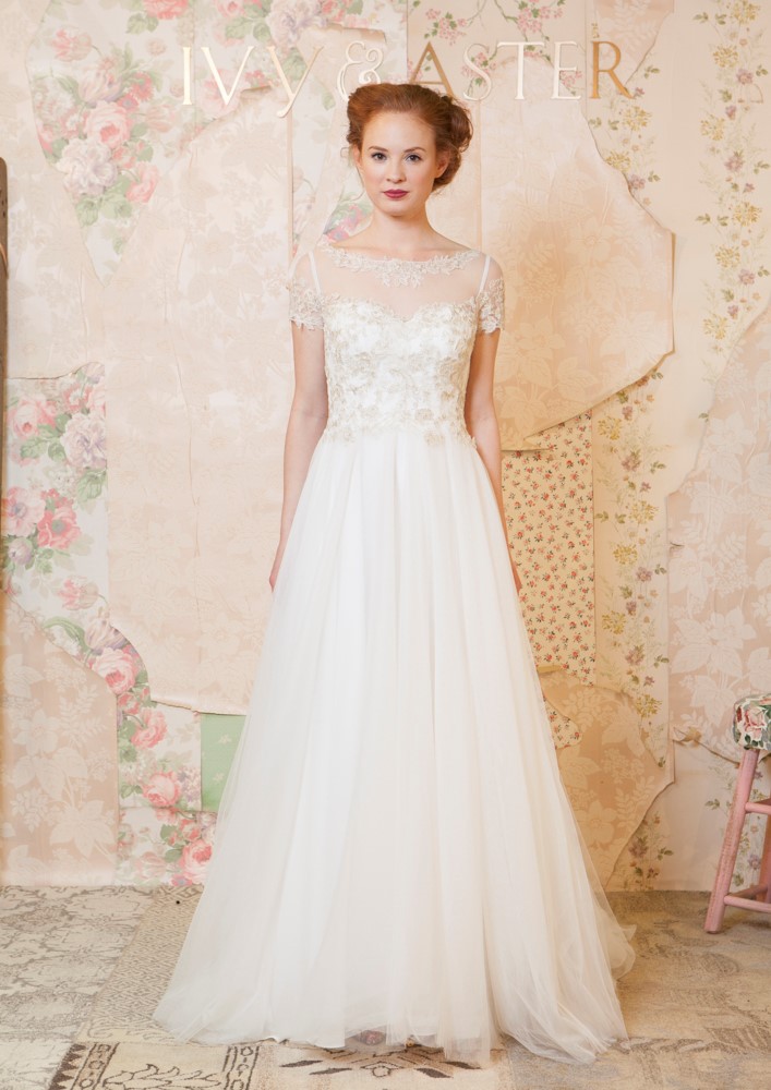 'Through the Flowers' Ivy & Aster's Charming Spring 2016 Bridal Collection