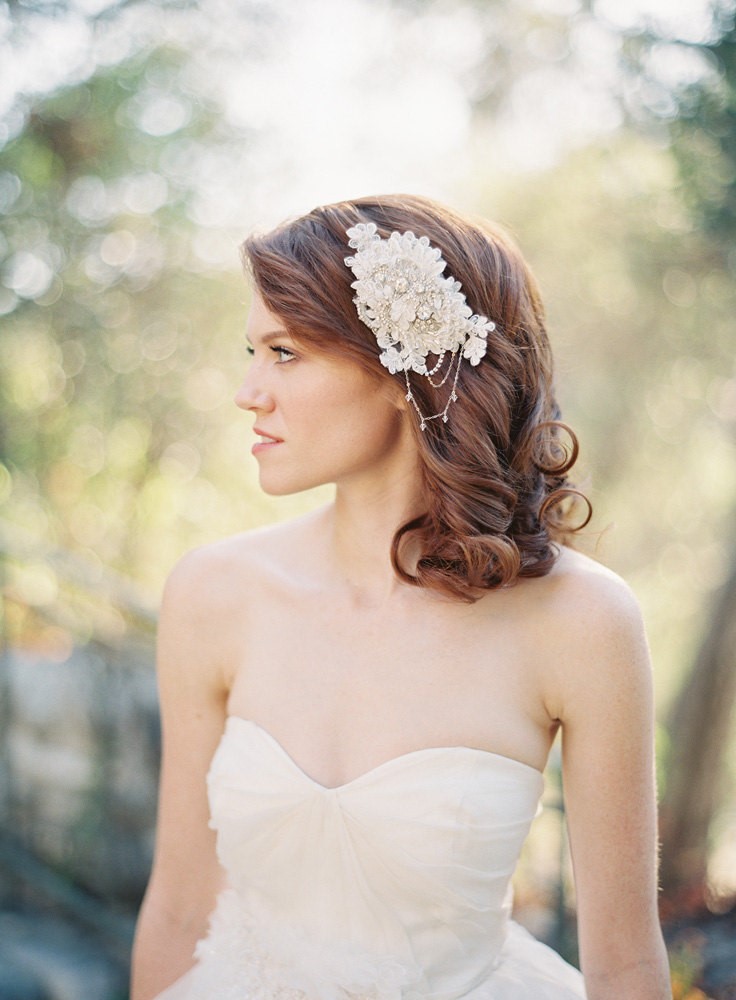 5 Perfect Vintage Bridal Hair Accessories - Comb by Sibo Designs