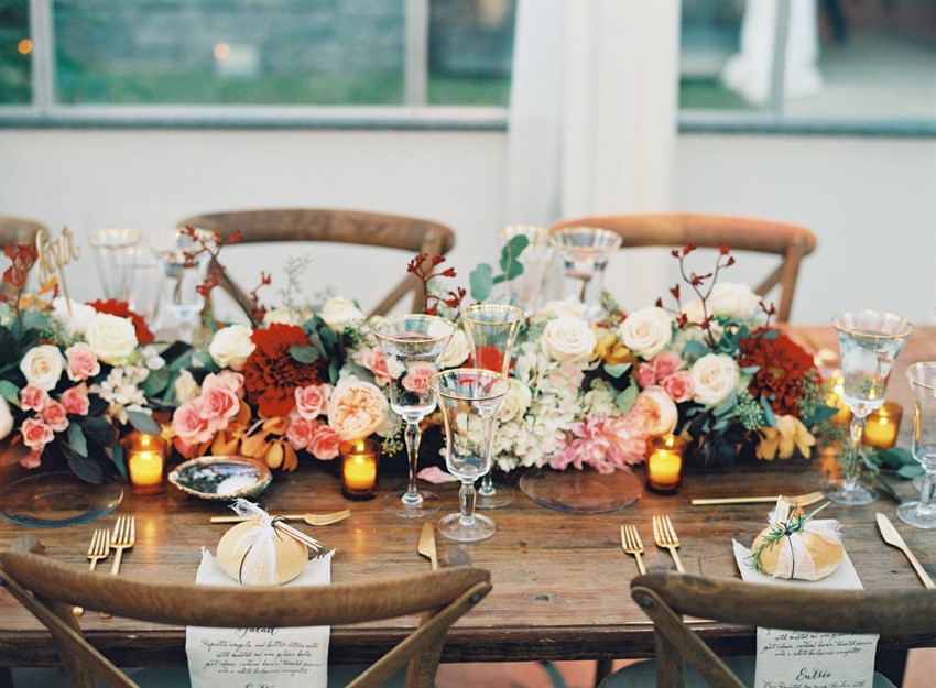 An Elegant & Intimate Autumn Wedding