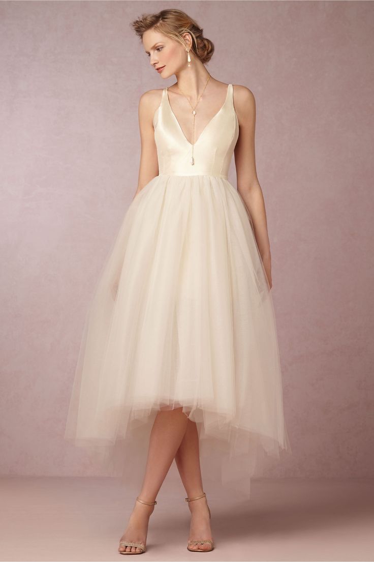 The Most Perfect Wedding Dresses for Summer Brides - Tea Length