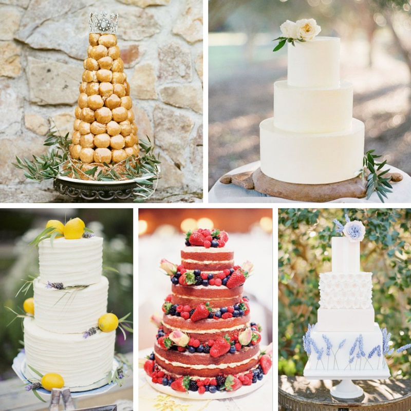 Stunning & Scrumptious Summer Wedding Cakes