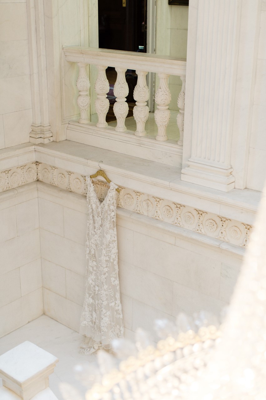 A Classically Elegant Art Deco Wedding in Marsala & Gold