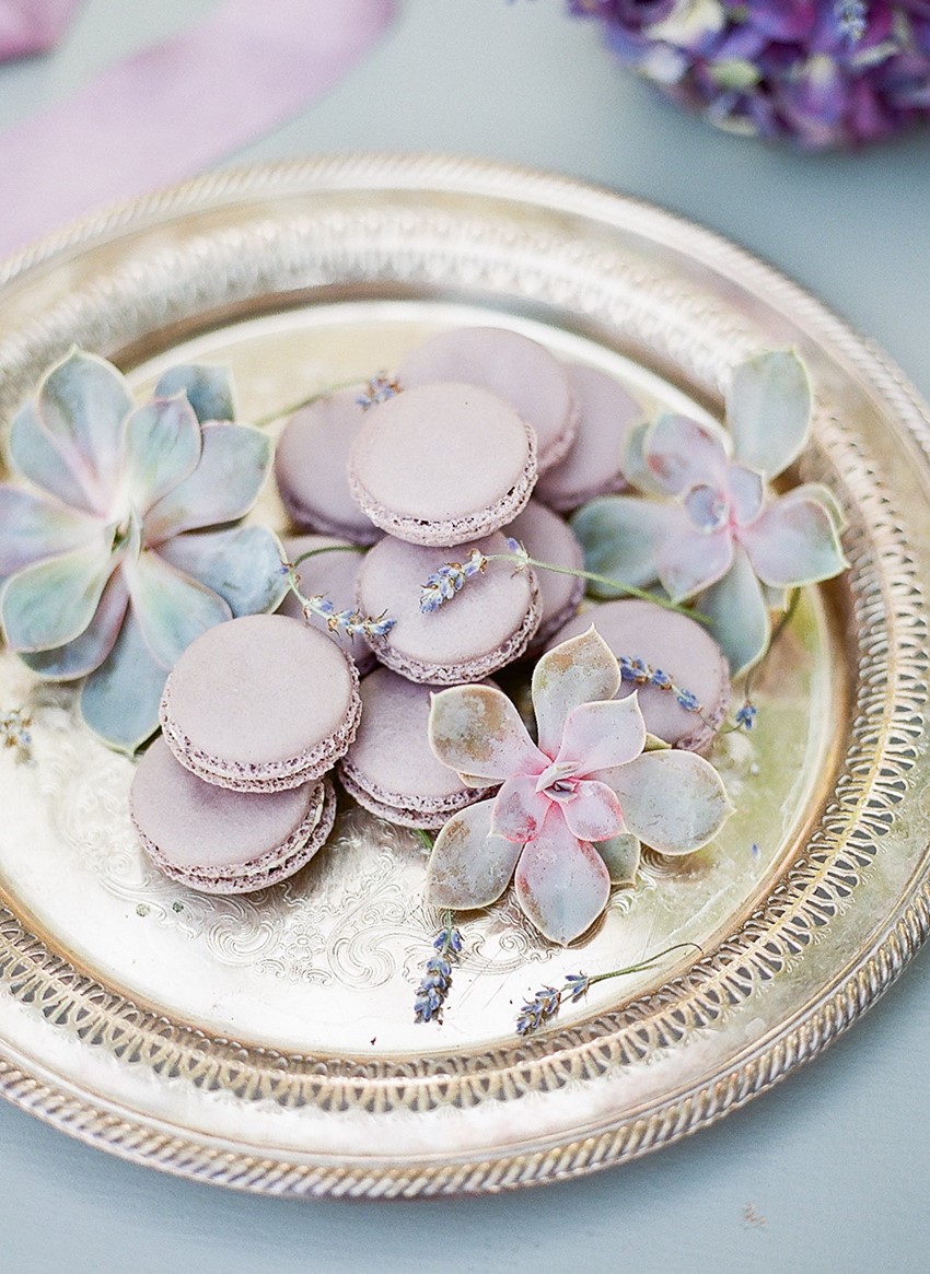 Sweet 1950s Inspired Wedding Ideas in Lavender & Green
