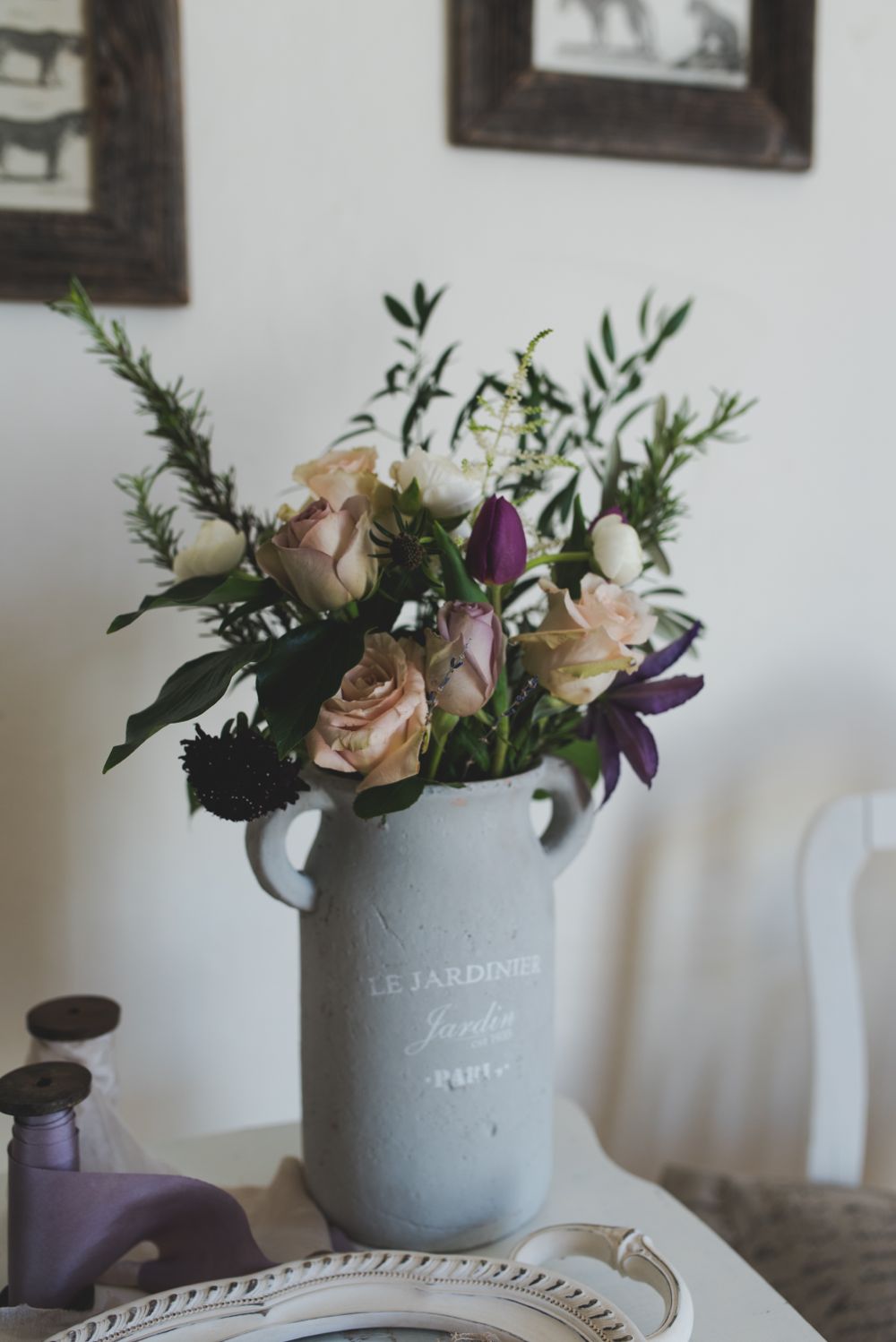 Rustic French Country Wedding Inspiration from Presh Floral