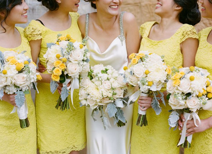 5 Stunning Modern Vintage Summer Bridesmaids Looks - Delicate Lace