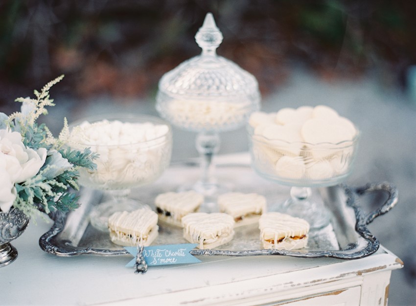 Beach Wedding Dessert Table - 'Sea of Love' A Heavenly Beach Wedding Inspiration from Melanie Gabrielle Photography