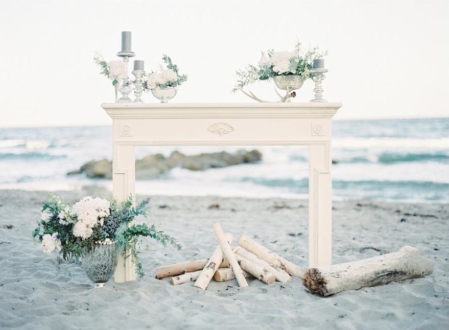 'Sea of Love' A Heavenly Beach Wedding Inspiration from Melanie Gabrielle Photography