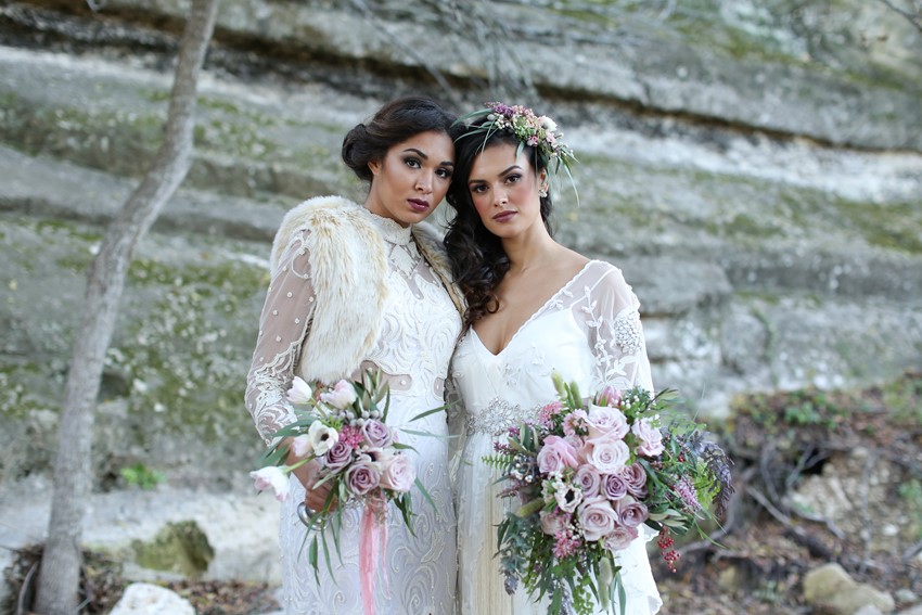 Romantic Wedding Inspiration with Vintage Boho Elegance from Flora Fetish