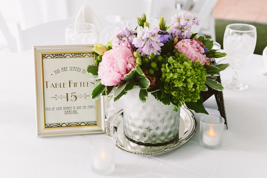 A Romantic Vintage Wedding With Pops of Pink