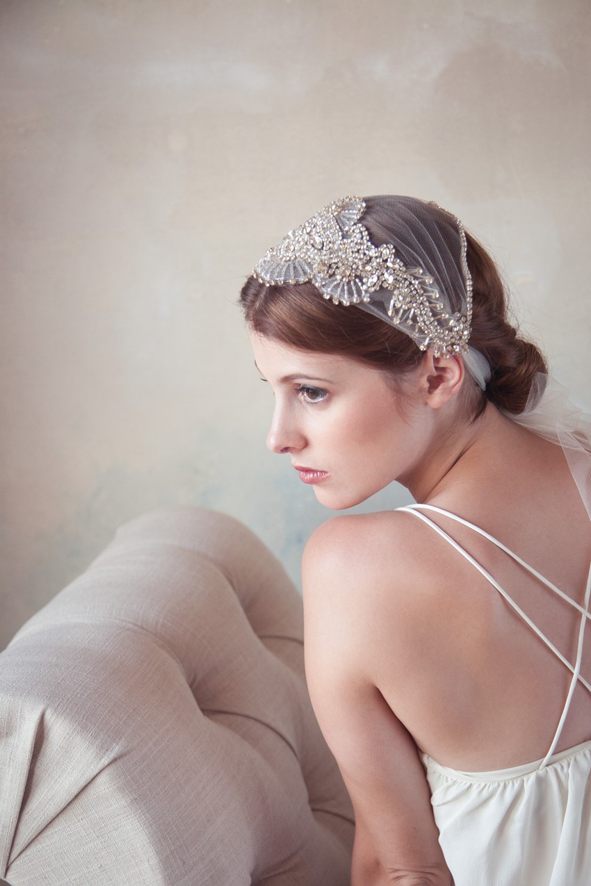 A New Collection of Exquisite Vintage Inspired Bridal Hair Accessories from Gilded Shadows