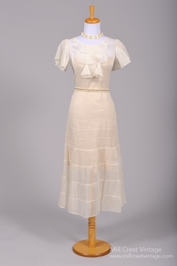 Vintage Art Deco Wedding Dress