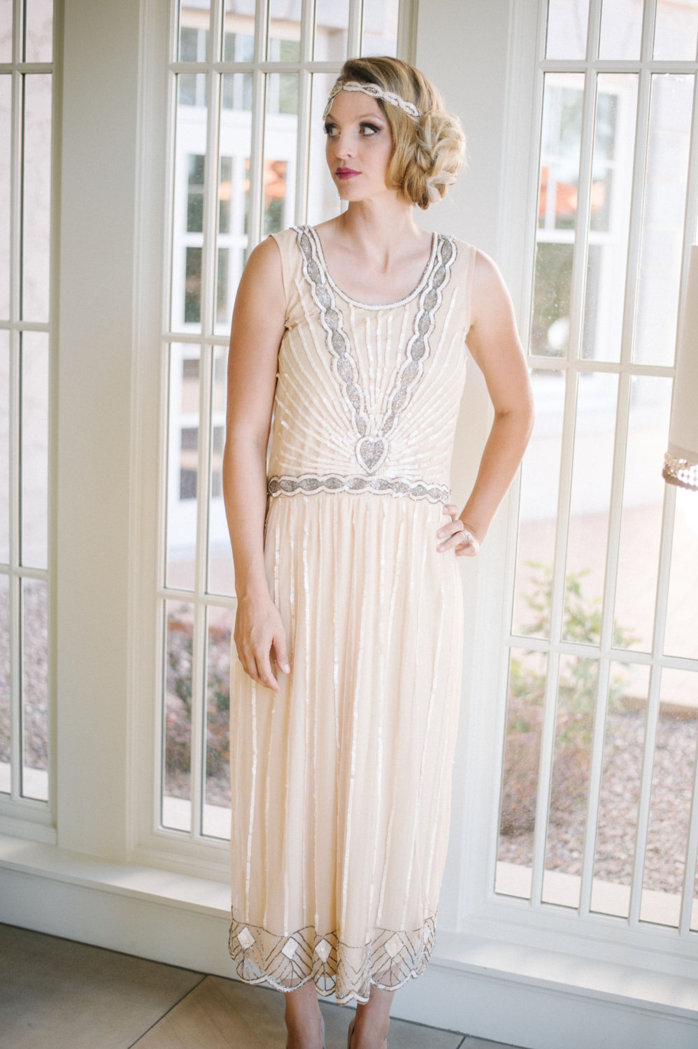 Art Deco Bridesmaid Dresses - Art Deco Maxi Dress
