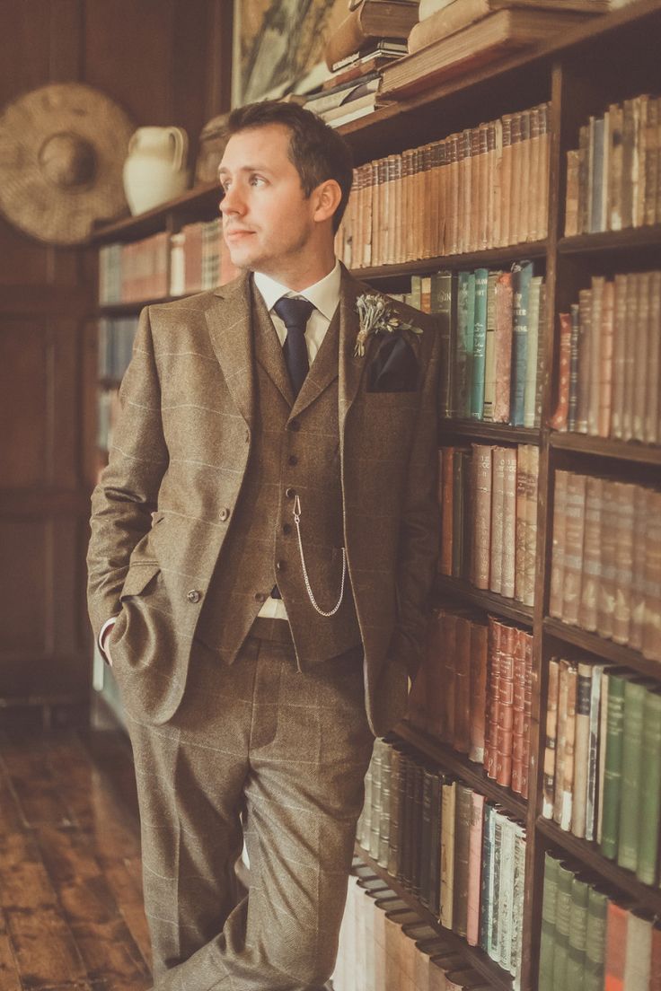 A Tweed Suit for an Art Deco Groom