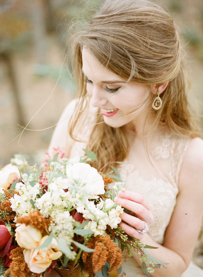 Breathtakingly Romantic Fall Wedding Inspiration Shoot at Twickenham House