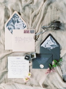 Wedding Stationery - A Romantic Gothic Bridal Inspiration Shoot