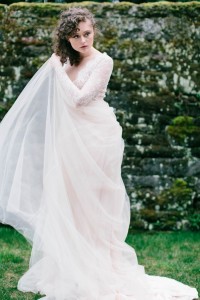 Spring Wedding Dress - Romantic Spring English Garden Wedding Inspiration