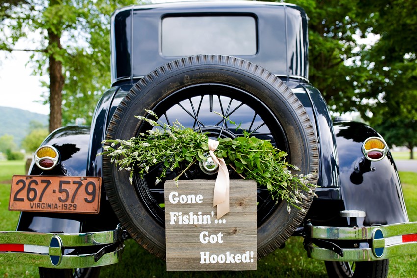 A Dreamy Vintage Fishing Themed Wedding Inspiration Shoot