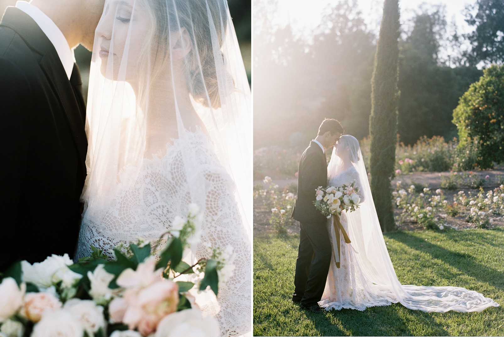 Bride & Groom - Dreamy Garden Wedding Inspiration with a Hint of Provence