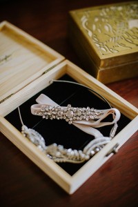 Bridal Accessories - A DIY City Wedding with a Stunning 1930s Wedding Dress