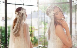 The Sienna Veil from the 2016 Collection by Jannie Baltzer