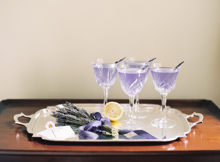 DIY Lavender Lemonade for an Wedding Tipple