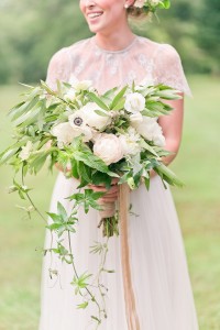 Bridal Bouquet - Romantic Spring Wedding Inspiration in Pretty Pastels and Rose Gold