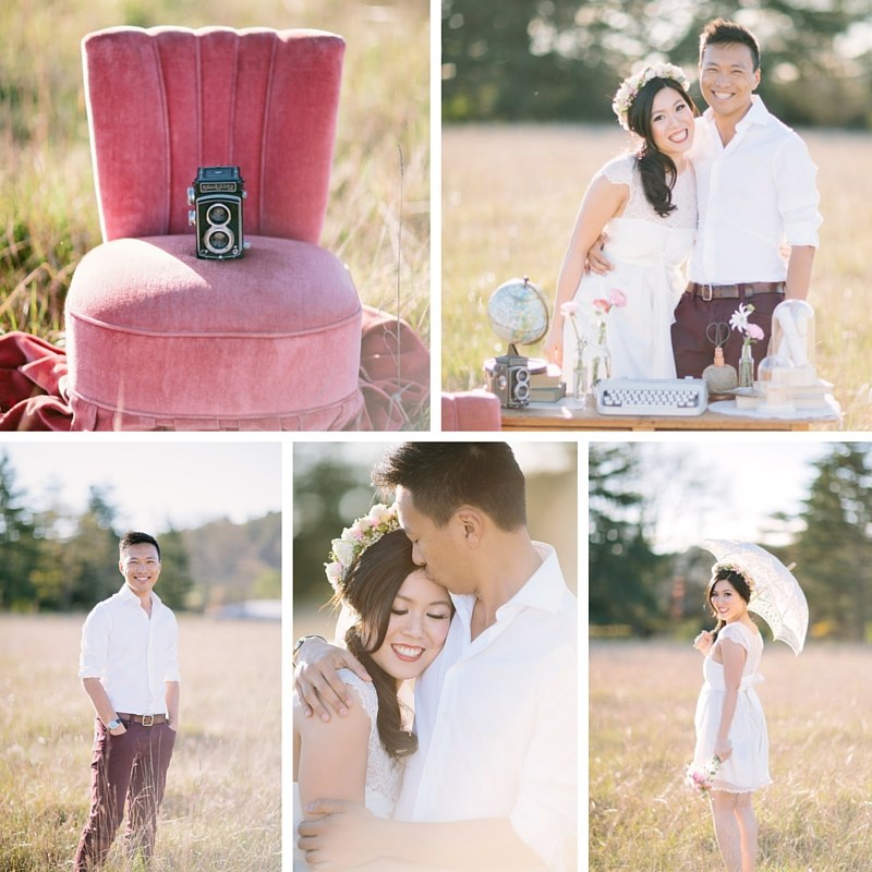 A Charming Vintage Engagement Shoot Full of Romance