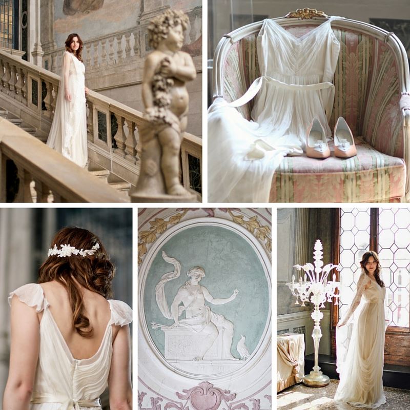 The Most Romantic Bridal Shoot in a Venetian Palace with Photography by Justina Bilodeau 