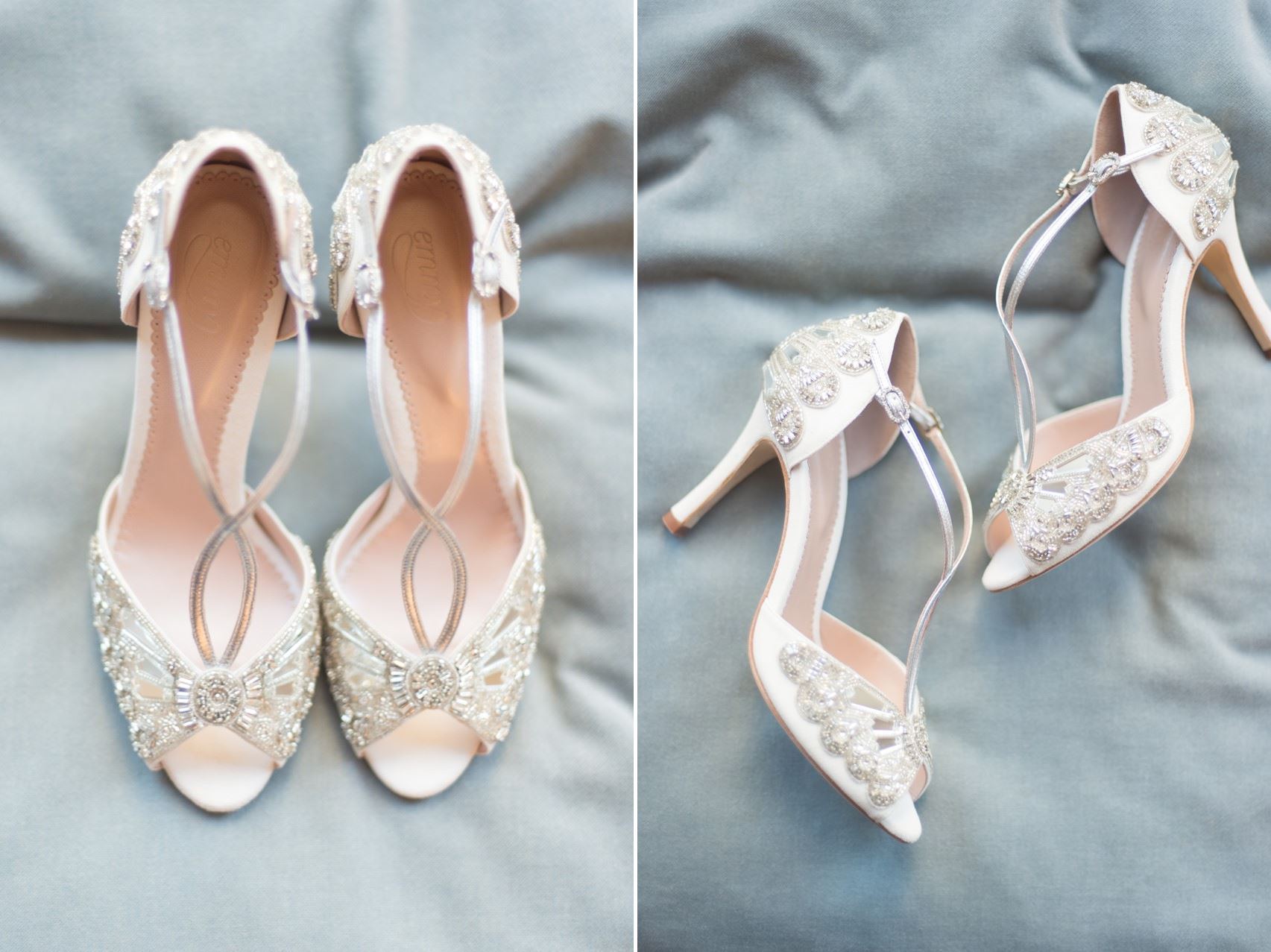 Glamorous Bridal Shoes from Emmy London
