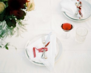 Wedding Place Setting - A Fine Art Wedding Inspiration Shoot with Edwardian Elegance