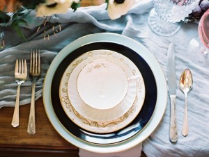 Vintage Wedding Place Setting - A Love Poem Brought To Life